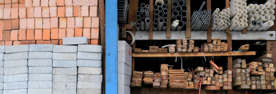 Magasin de matériaux de construction