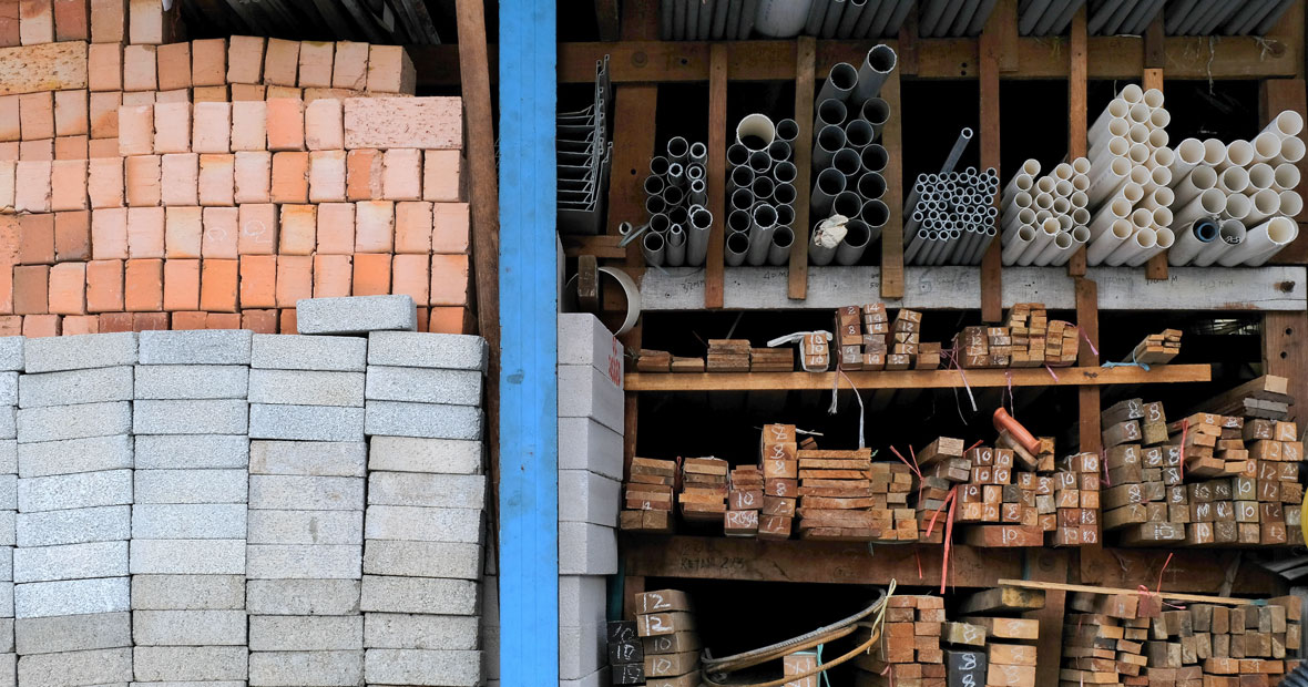 Magasin de matériaux de construction