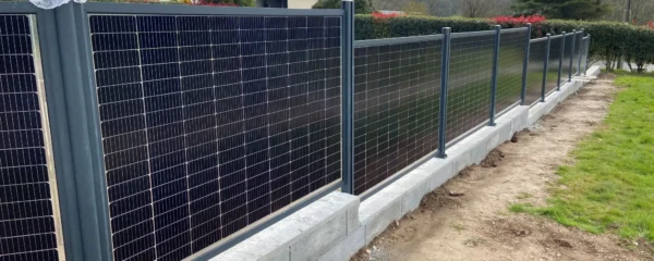 clôture solaire